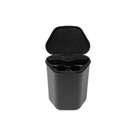 GRITR 12GA Steel Choke Tube - 5-Slot Choke Tube Case w/ T-Style Wrench