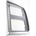 thumbnail image 4 of For Chevy P30 1990 1991 Headlight Bezel Passenger Side | Chrome/Silver | w/ Dual Rectangular Headlight | Replacement For GM2513124 | 15596118, 191275646403, 4 of 6