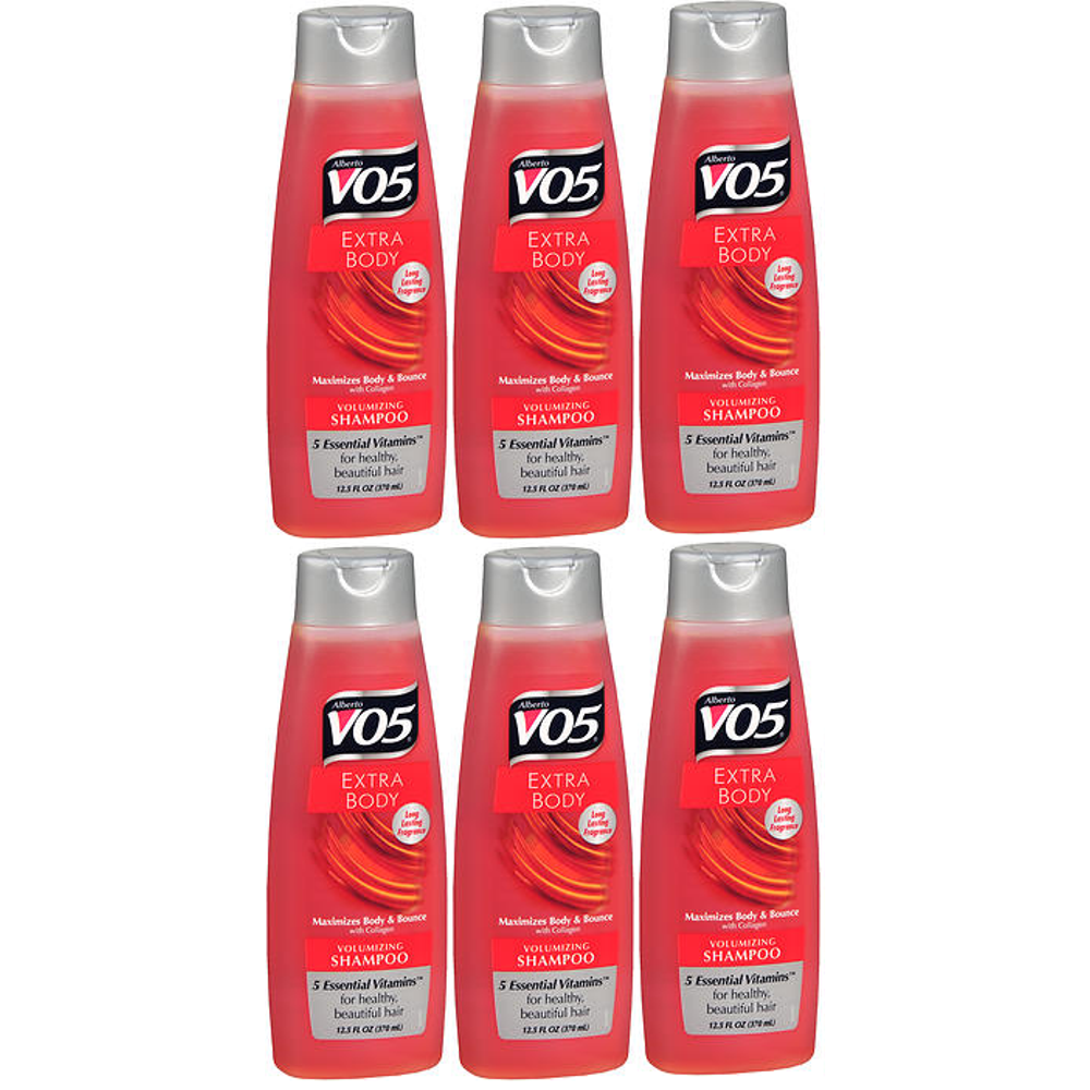 Alberto VO5 Extra Body Volumizing Shampoo 12.5 fl ozpack of 6