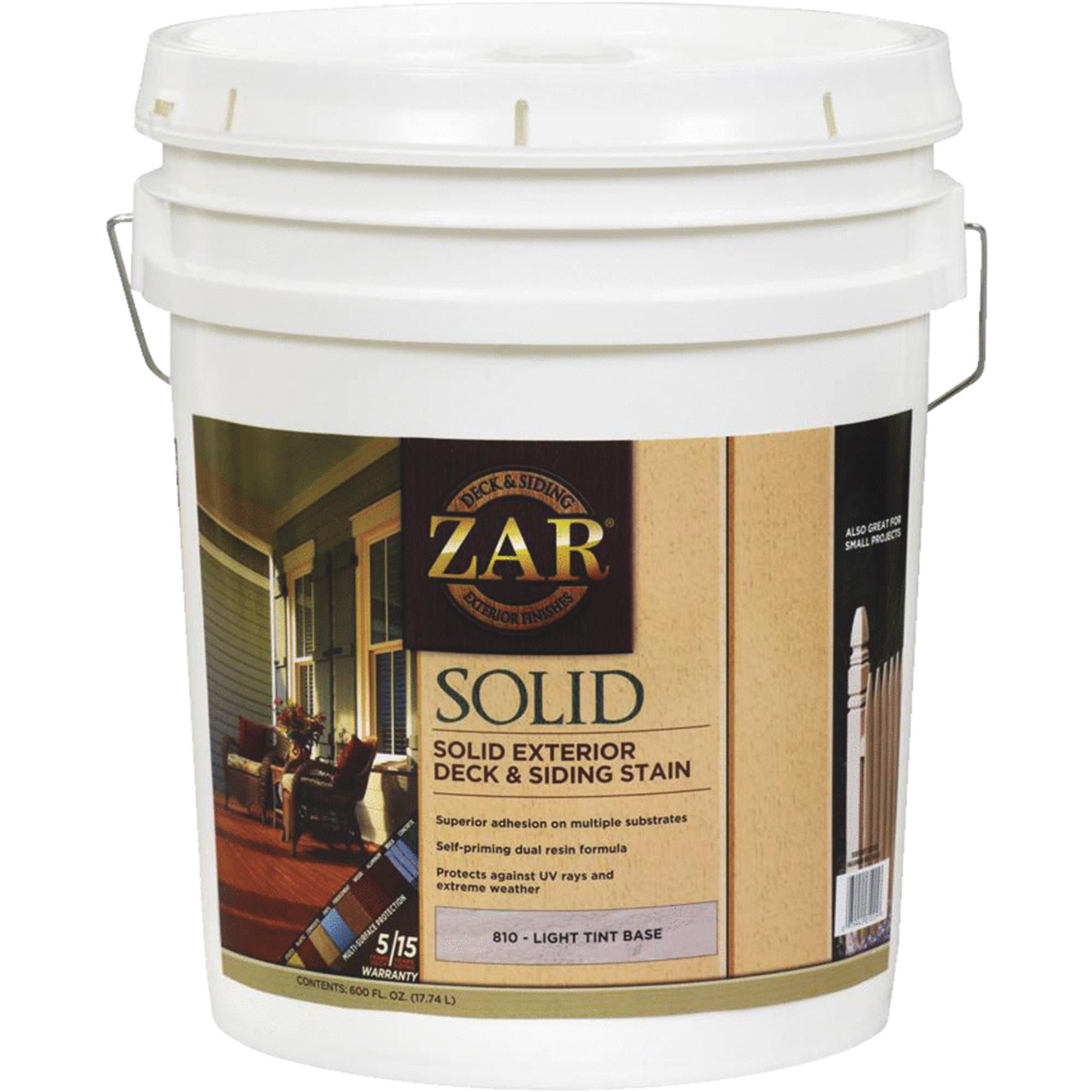 ZAR Solid Exterior Deck & Siding Stain
