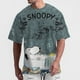 thumbnail image 5 of Camiseta de Snoopy y Peanuts para hombre y mujer, camiseta de Flying Ace, ropa 3D, novedad, camiseta de manga corta con cuello redondo, camiseta gráfica para niños, 5 of 5