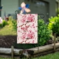 thumbnail image 6 of Spring Summer House Flag 28x40 Double Sided Cherry Blossom Watercolor Garden Yard Flags Welcome Spring Rustic Farmhouse Outdoor Banner Party Home Decor, 6 of 6