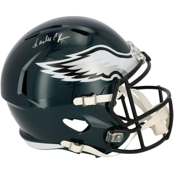 Randall Cunningham Philadelphia Eagles Autographed Riddell Speed Replica Helmet - Fanatics Authentic Certified