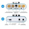 thumbnail image 5 of Mini amplificador bluetooth 5.0 Altavoz Audio digital Clase D HiFi Estéreo USB Tarjeta de sonido Música AMP Hogar Coche, 5 of 5