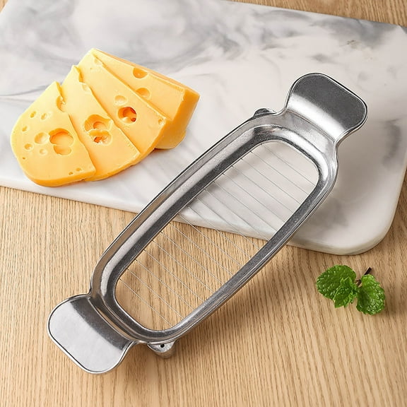 Premium Aluminum Die-Cut Cheese Divider Kitchen Utensils For Foie Gras, Soft Cheeses, and Charcuterie Boards