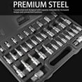 thumbnail image 2 of Stark USA 35PC Master TORX Bit Socket Set, Premium S2 Alloy Steel, Solid Star & Tamper Proof T8 - T60, 2 of 7