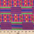 thumbnail image 3 of Kente African Print Fabric Cotton Ankara 44 Inches Sold By The Yard (90197-3), 3 of 4