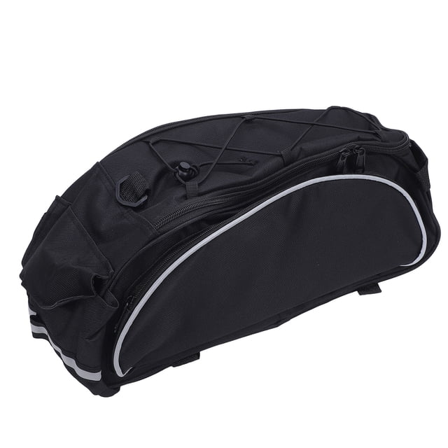 Bikes Rack Bag,600D Polyester Bikes Panniers Rear Rack Bag Bikes Carrier Backseat Storage Bag for Travel Outdoor