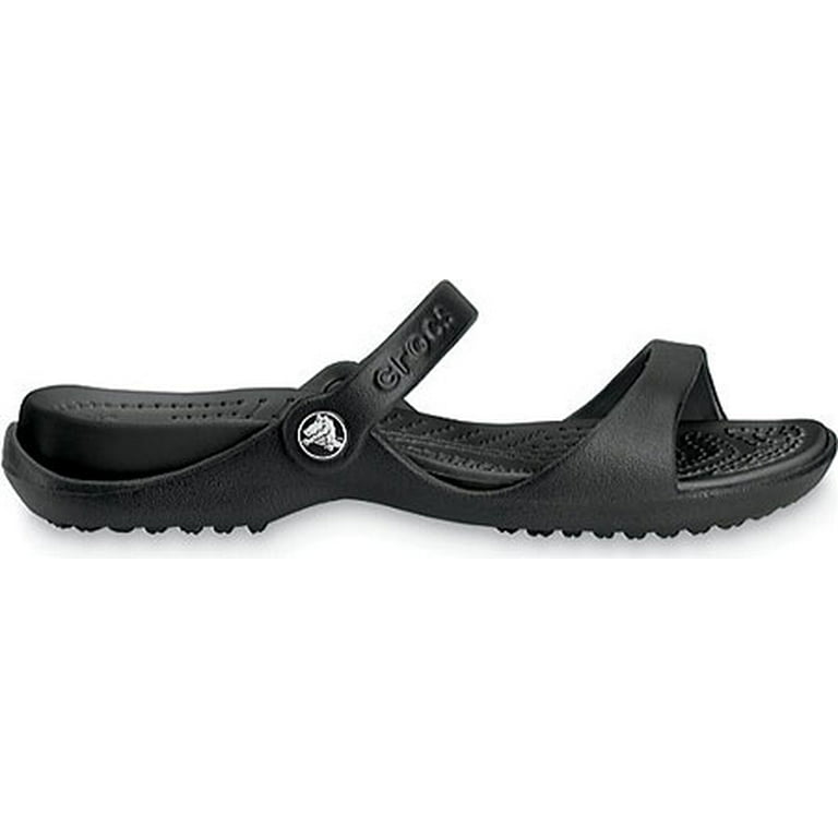 Dare web salami Women's Crocs Cleo Sandal Black/Black 7 M - Walmart.com