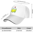 Masters Tournament Golf Baseball Cap Adjustable Magic Buckle Design