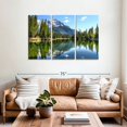 thumbnail image 2 of Elephant Stock Banff National Park Wall Art - Horizontal Multi Panel Canvas - Living Room Wall Decor - Nature Multi Panel - Blue And Green Decor - 57" x 36", 2 of 4