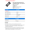 thumbnail image 2 of Rear Lower Forward Control Arm Set - Compatible with 2005 - 2011 Volvo V50 2006 2007 2008 2009 2010, 2 of 2