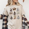 thumbnail image 5 of Western Christmas Coquette Tree T-Shirt, Country Holiday Cowboy Tee, 5 of 6