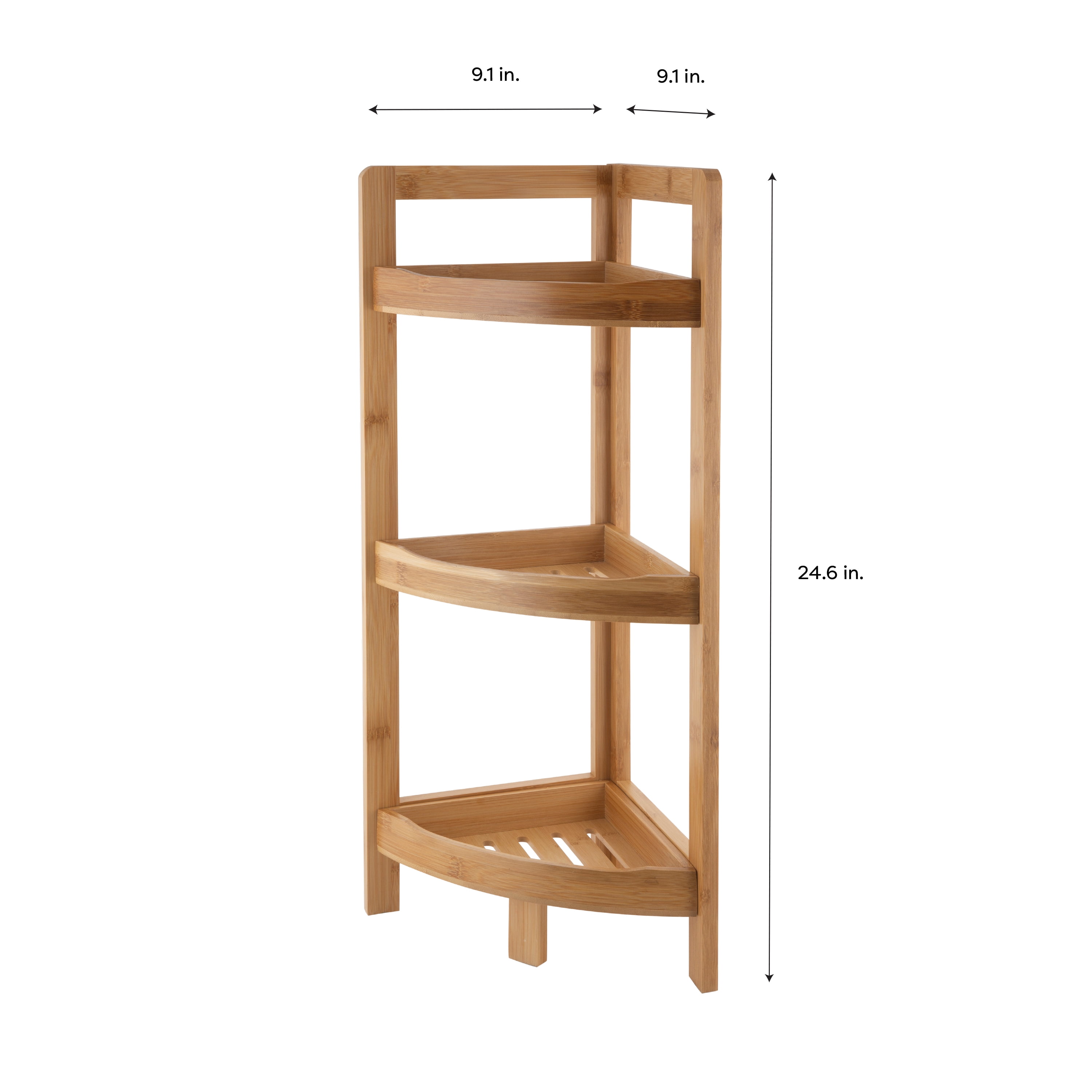 GOBAM Bamboo Shower Corner Caddy, … curated on LTK