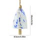 thumbnail image 1 of Carillón de viento de cristal con lunares coloridos y varillas de madera. Decoración para casa de playa, ideal para el verano., 1 of 6