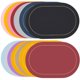 thumbnail image 4 of Chic PU Leather Placemats for Table Decoration 6Pcs Set in Various Colors, 4 of 11