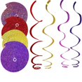 thumbnail image 4 of Holiday Hanging Decor, Swirling Pendant Design for Themed Parties and Background Photos, 4 of 5