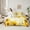 Yellow M, variant on jejeloiu Girls Personalized Gifts Twin Bedding Sets 7-Piece,Gold Letter M Bedding Comforter Set,Natural Flower Sunflower Sheet Sets For Princess,Lightweight Room Decoration Reversible