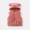 Hot Pink, variant on Fesfesfes Kids Hooded Fleece Vest with Bear Ears Full Zip Sleeveless Winter Warm Gilet, Cute Plush Outerwear for Boys and Girls Ages 1-6 Years