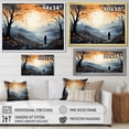 thumbnail image 4 of Designart "Mystic Wilderness In The Meadow" Meadow Floater Framed Canvas Wall Art, 4 of 5
