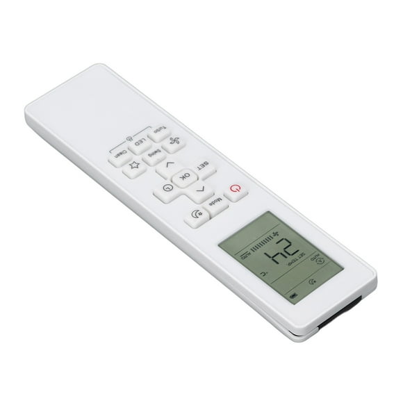 Air Conditioner Remote Control, Clear Buttons Long Lasting Lightweight AC Remote Control Replacement ABS High Toughness for Mars