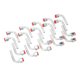 thumbnail image 4 of Accesorio de codo de púas de grado L, 20 piezas Accesorio de codo de púas de grado Junta de grado Junta tórica Tuerca hembra Resultados impresionantes, 4 of 9