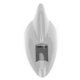 thumbnail image 3 of 12LED Luz intermitente de energía solar para automóvil Lámpara de advertencia de aleta de tiburón Accesorio para automóvil Plata, 3 of 8