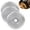 3PCS Silver, variant on 3Pcs Angle Grinder Sanding Disc for Angle Grinder, Flat Curve Inclined Carbon Steel Shaping Wheel Attachments for Wood Sanding Polishing and Surface Finishing