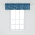thumbnail image 2 of Ambesonne Turtle Window Valance, Amphibian Animal Art, 54" X 12", Multicolor, 2 of 3