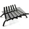 thumbnail image 5 of Heavy Duty Fireplace Grate, Steel Log Holder with Fire Mesh Design, Sturdy Construction for Efficient Ash Containment & Easy Maintenance, Ideal for Family Room Fireplace Safety and Cozy, 5 of 5