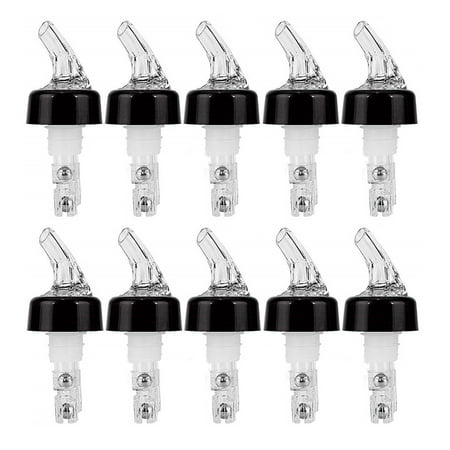 

Kaesi 10Pcs 30ml Plastic Liquor Pourer Wine Bottle Pour Spout Plug Stopper Dispenser