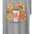 thumbnail image 3 of Diet Coke - Diet Coke Retro Flowers - Ladies Short Sleeve Graphic T-Shirt, 3 of 5