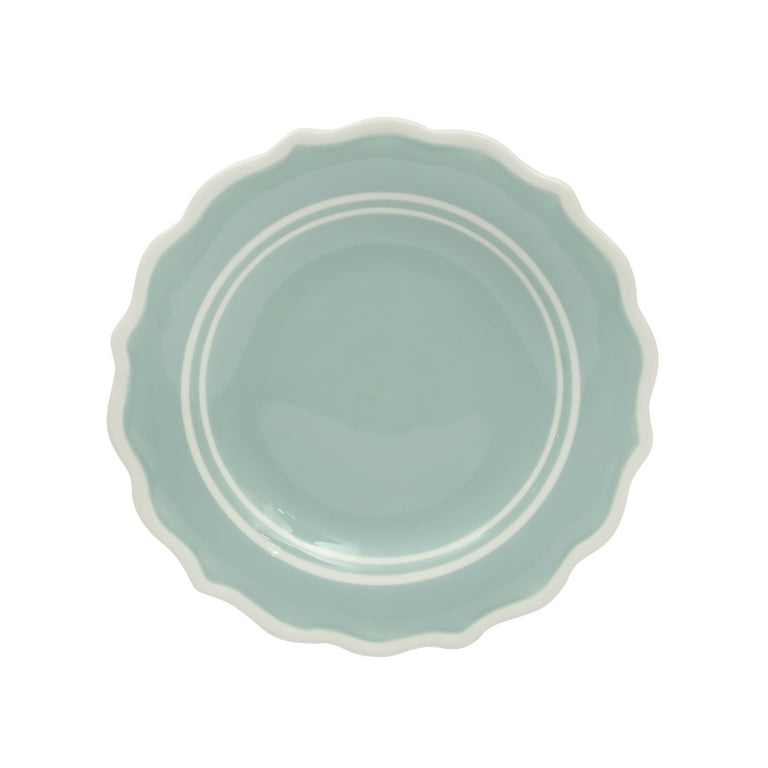 The Pioneer Woman Ainsley 12-Piece Dinnerware Set, Sage Blue photo 5