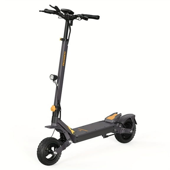 Ausom Foldable Electric Scooter for Adults, 800W Motor with 20mph Speed, 43 Miles Max Range, 48V15.6Ah, Front & Rear Disc Brakes, 10-Inch Tires, Lightweight E-Scooterfor Commuting
