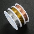 thumbnail image 4 of Windfall 0.2-0.8mm silver/gold/antique gold copper wire for Bracelet Necklace DIY Colorfast Beading Wire Jewelry Cord String for Craft Making, 4 of 7