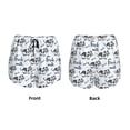 thumbnail image 3 of Balery Cow With Fresh Milk Pantalones cortos deportivos para mujer con forro y dos bolsillos, elásticos, para entrenamiento, gimnasio, yoga-XX-Large, 3 of 7