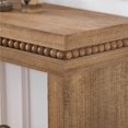 thumbnail image 6 of Barara King Console Table, Entryway Table, Console Sofa Table, Display Shelf,64" Rustic Wood Console Table, Elegant Entryway Table with Decorative Beaded Trim, 6 of 11