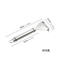 thumbnail image 3 of Corn Peeler Tool, Stainless Steel Corn Kernel Remover for Fresh Ears, Efficient Kitchen Helper with Hygienic Easy-clean Design, Manual Corn Stripper and Cutter, Topliu, 3 of 6