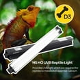 thumbnail image 6 of ECOSUB 24W T5 HO UVB Reptile Terrarium Habitat Lighting Kit, Black, 1 Count, 6 of 11