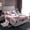 Black Pink, variant on Homewish Paris Eiffel Tower 3pcs Twin Sheet Sets for Teens Girls Boys,Romantic Valentine Twin Fitted Sheet,Black Pink Breathable Flat Sheet,Ultra Soft Home Decor