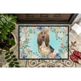 thumbnail image 2 of Carolines Treasures CK3434MAT Bloodhound Door Mat Indoor Rug or Outdoor Welcome Mat 18x27 Doormat 27"L x 18"W multicolor, 2 of 4