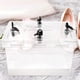 thumbnail image 3 of Caja acrílica transparente con 4 cerraduras y llaves de la tarjeta de boda Caja de boda de escondite, 3 of 8