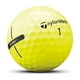 thumbnail image 4 of Pelotas de golf TaylorMade Distance+ amarillas 2021 (1.25 libras), 4 of 5