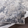 thumbnail image 4 of Surya Norland NLD-2306 94x120" Rectangle Fabric Rug in Light Gray/Dark Blue, 4 of 7