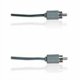 thumbnail image 1 of 12 pies. Cable de altavoz con tapones RCA (negro) RadioShack No, 1 of 3