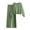 Green 2 piece outfits for women, variant on Usmixi Sweater Outfits Set for Women Knit 2 Piece Outfit Sets for Women Pullover Sweater and Drawstring Wide Leg Long Pant Lounge Sets Casual Solid Sweatshirt Tracksuits Sets Under $10