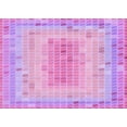 thumbnail image 1 of Ahgly Company Indoor Rectangle Patterned Pastel Purple Pink Area Rugs, 2' x 3', 1 of 6
