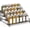 Black-1 Pack, variant on Metal Spice Rack Organizer for Cabinet – Adjustable Depth Holder Shelf for Countertop, Pantry, Cupboard, Display Riser for Seasonings