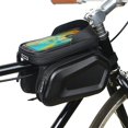 thumbnail image 3 of Bgsha Bike Front Top Tube Frame Phone Bag Phone Holder Case Waterproof Bicycle Bags, 3 of 5