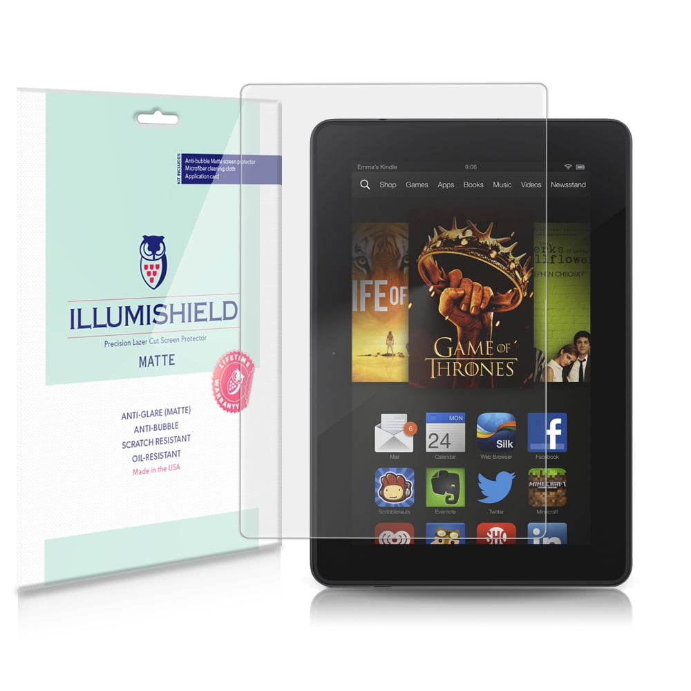 iLLumiShield AntiGlare Screen Protector 3x for Amazon Kindle Fire HD 7 (2013)
